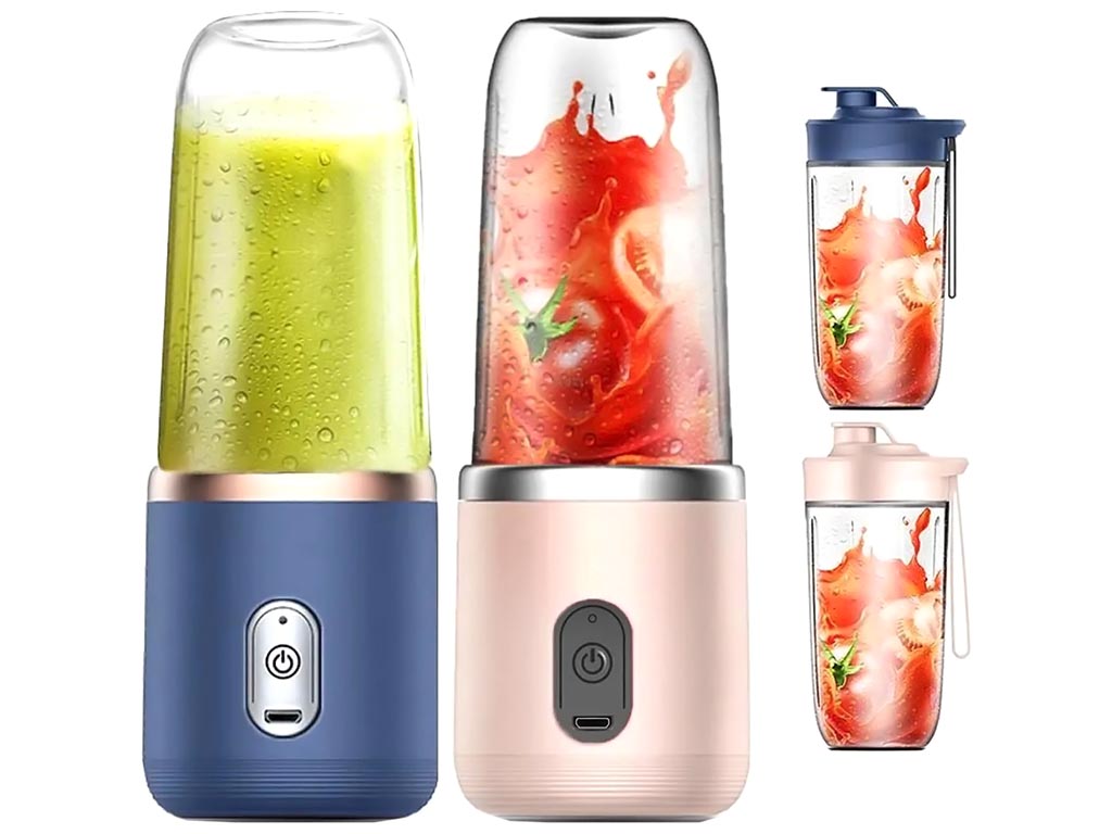 Пляшка-блендер портативна USB, 400мл