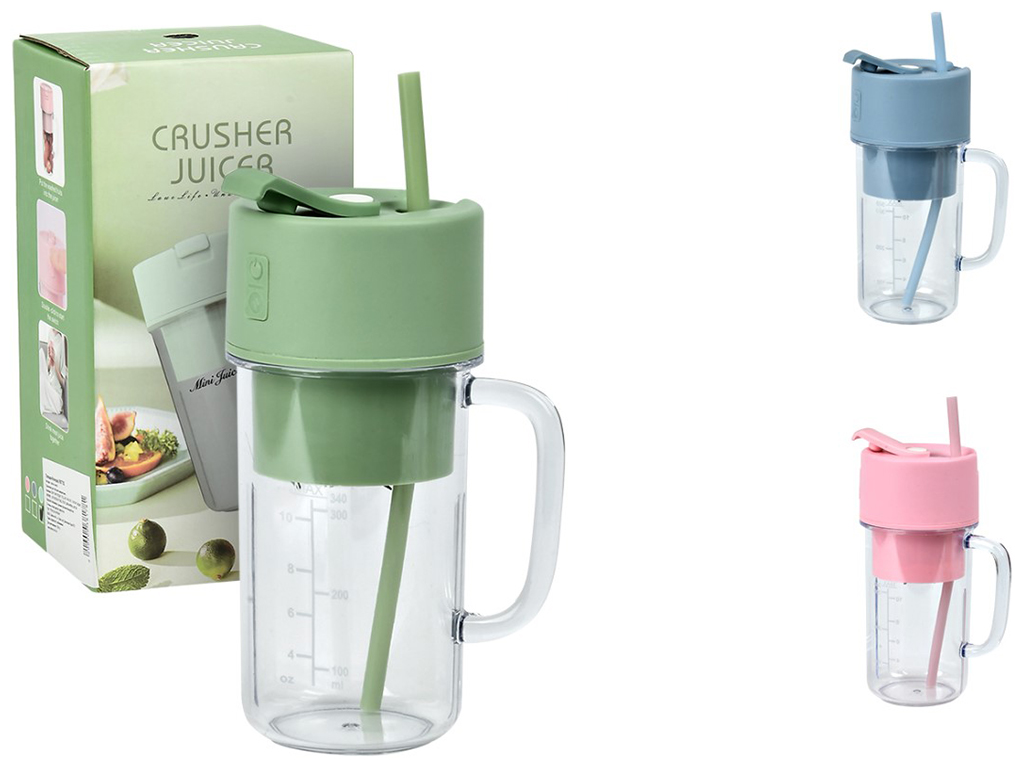 Пляшка-блендер портативна USB, 500мл