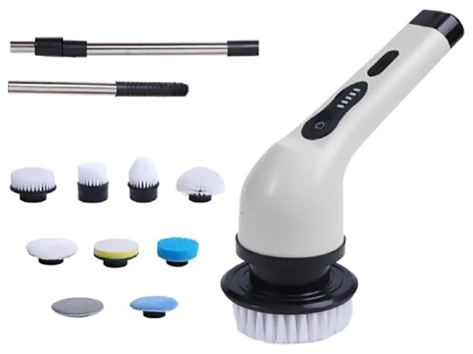 Щетка для уборки электрическая USB, 25W, 24x7,5x12см