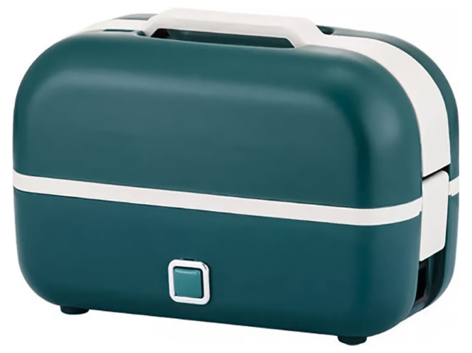 Ланч-бокс электрический с подогревом, 25х13см