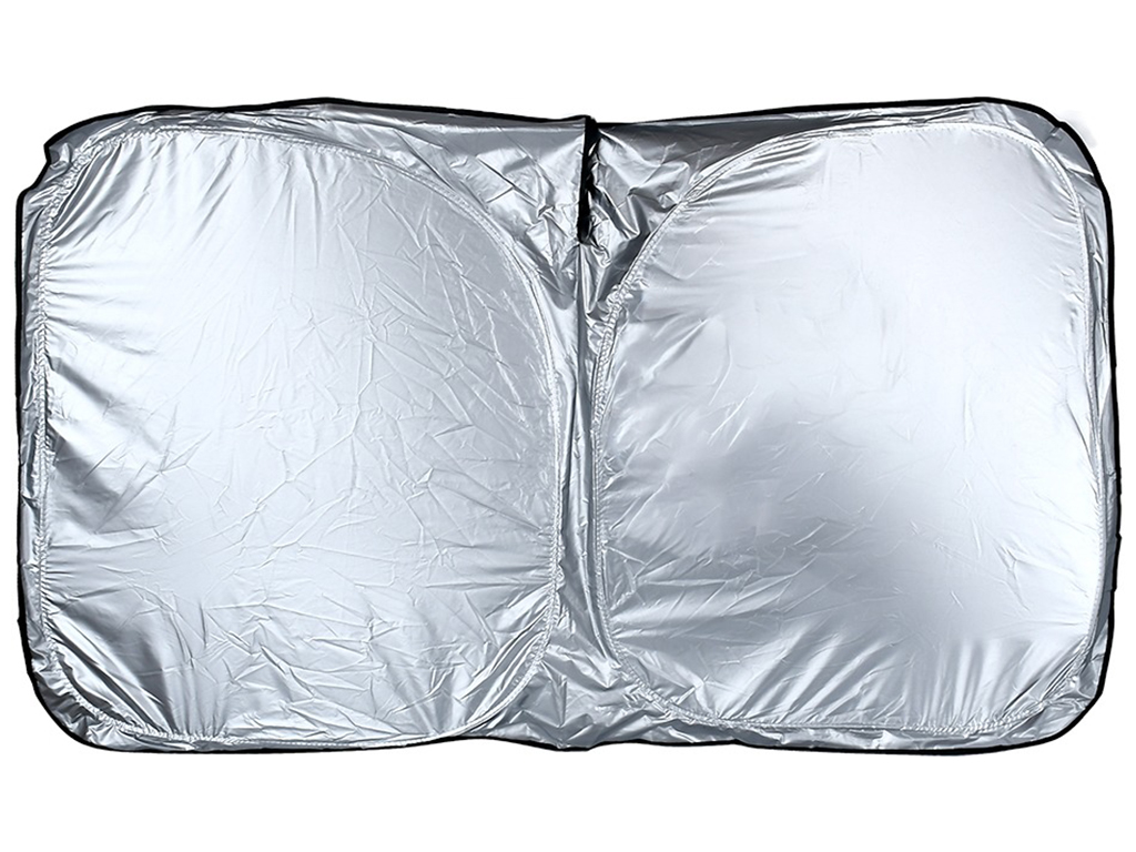 Шторка-экран для лобового стекла, полиэстер, 130×77см