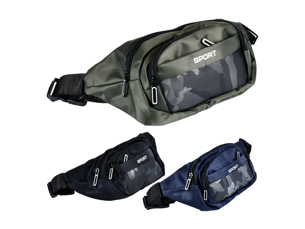 Сумка-бананка 34×13см