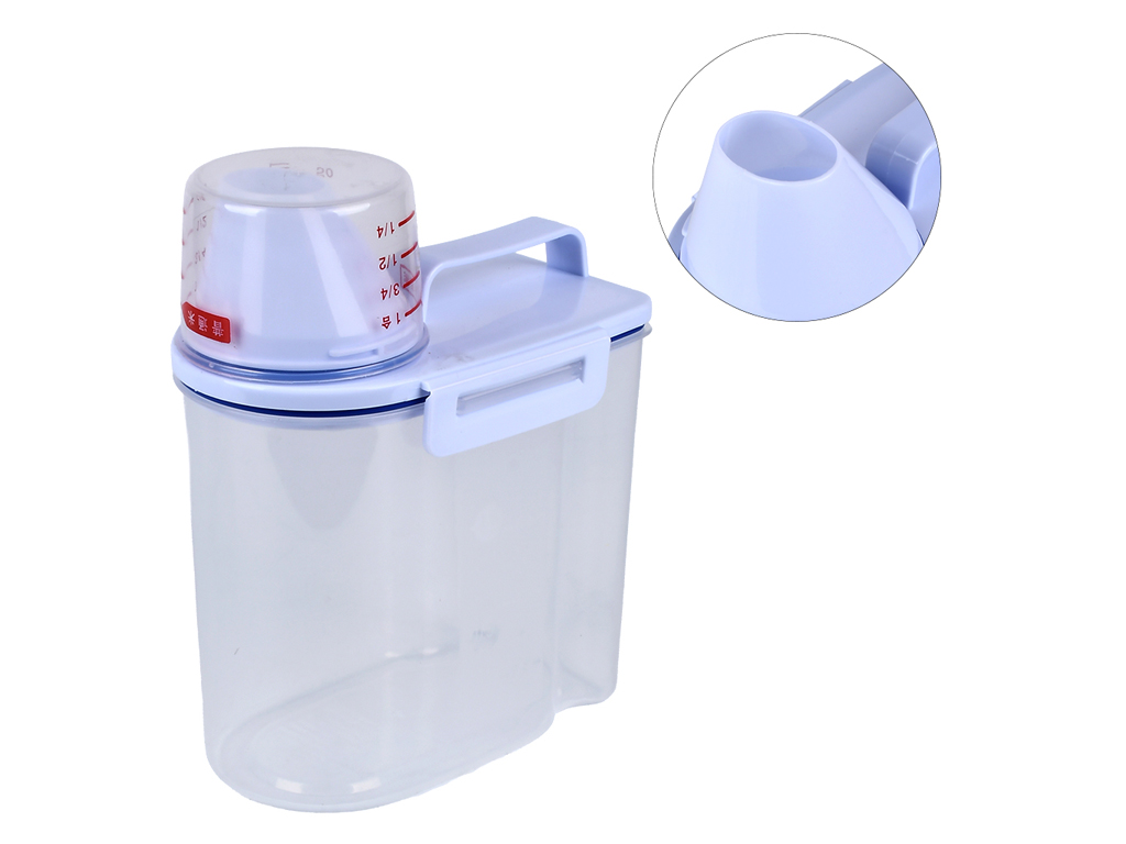 Контейнер пищевой с крышкой-дозатором, 1,5л