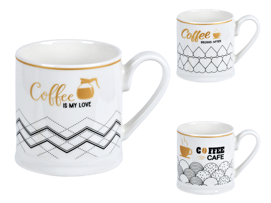 Чашка "Coffee the best" 360мл, порцеляна