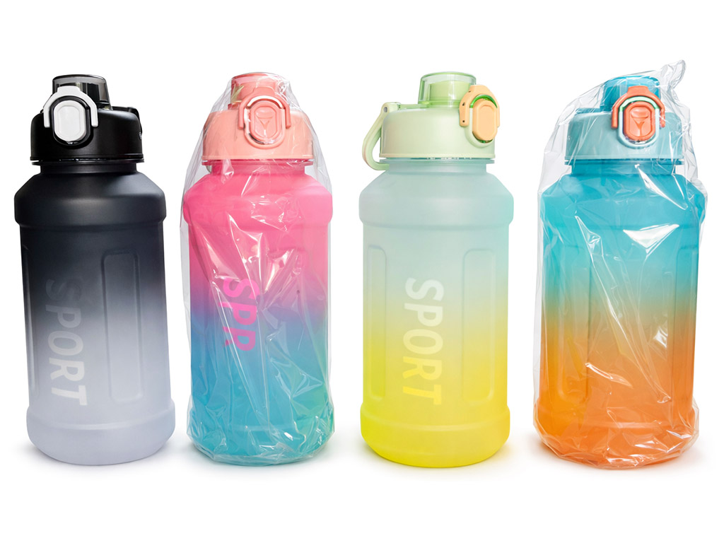 Бутылка-поилка Sports, пластик, 1,3л (цена за 1шт)