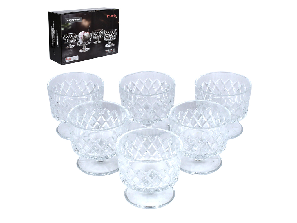 Набор креманок, 280мл, 9,5×10см (цена за набор 6шт)