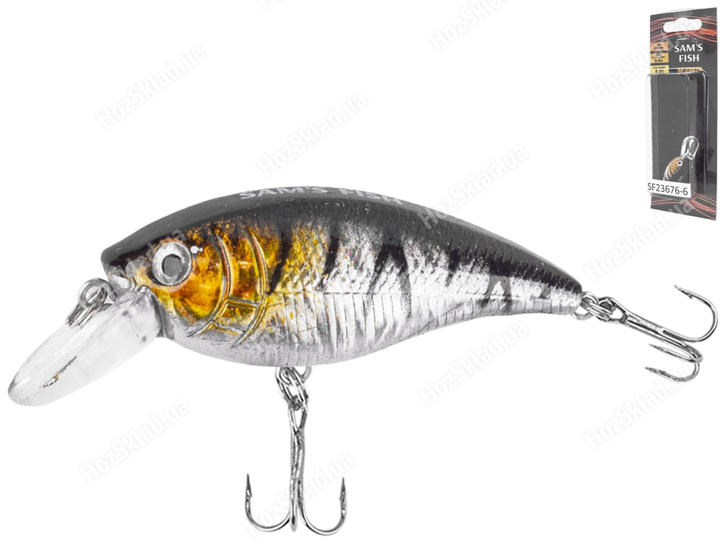 Воблер Sams Fish 6,5г 55мм