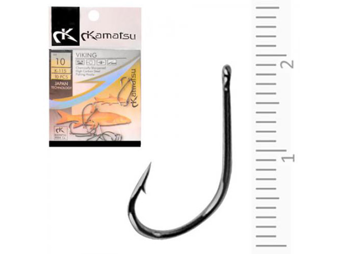Крючок Sams fish "Kamatsu" №10 (цена за упаковку 10шт)