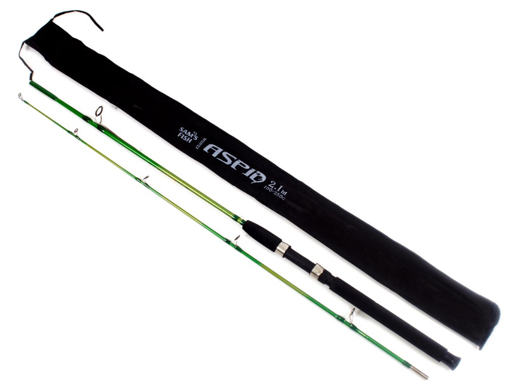 Спінінг штекерний короповий Sams Fish "Aspid" 2.1м 100-250г 2к