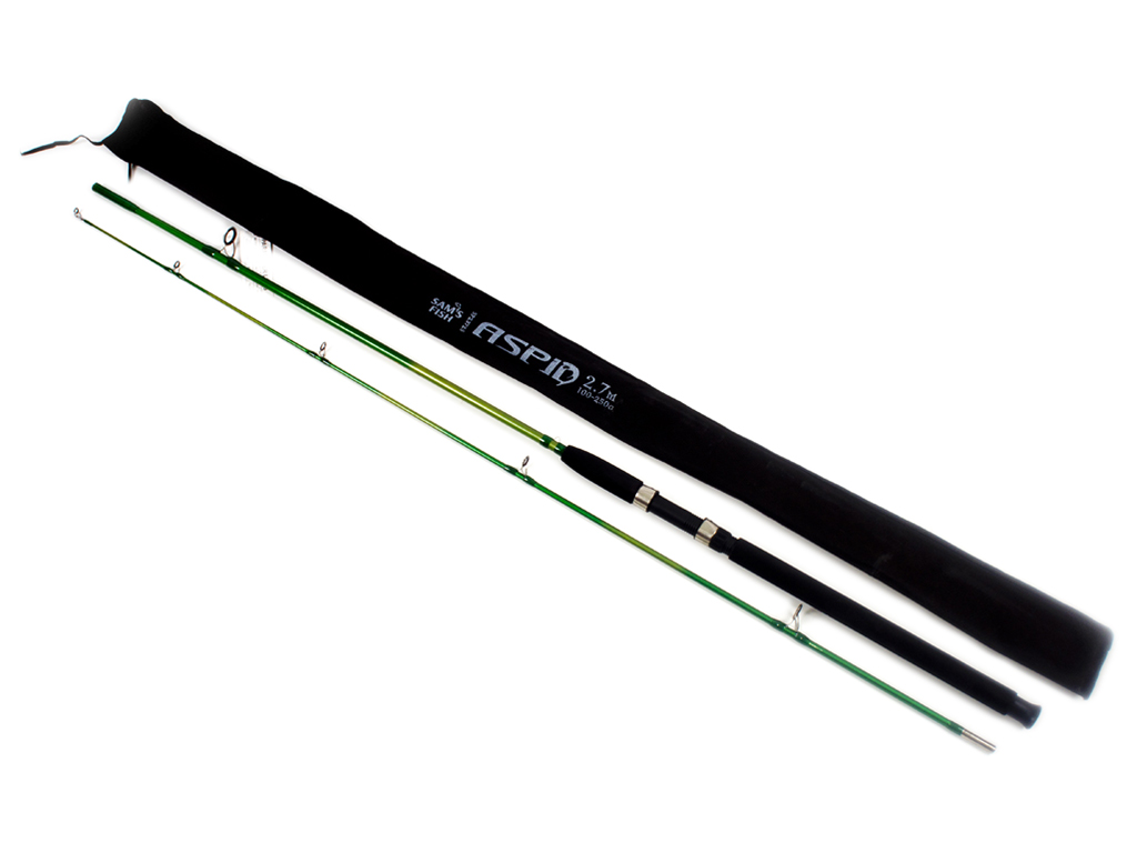 Спінінг штекерний короповий Sams Fish "Aspid" 2.7м 100-250г 2к