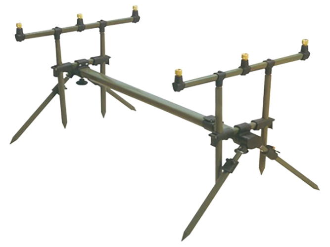 Род-под на 3 спиннинга, 122x74x45см