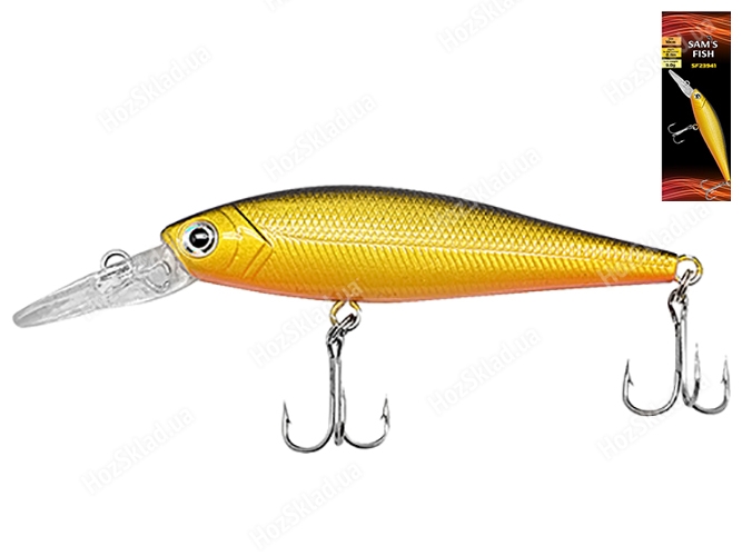 Воблер Sam's fish 0,8м глубина, 10см