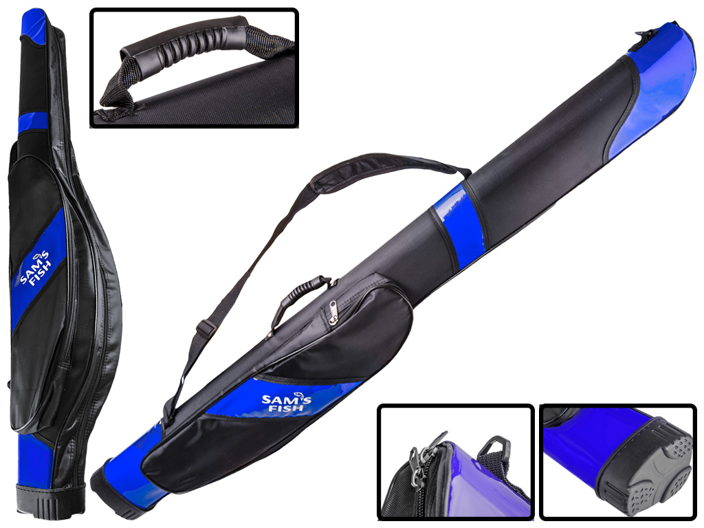 Чехол для спиннингов полужесткий Sams fish 1,2м