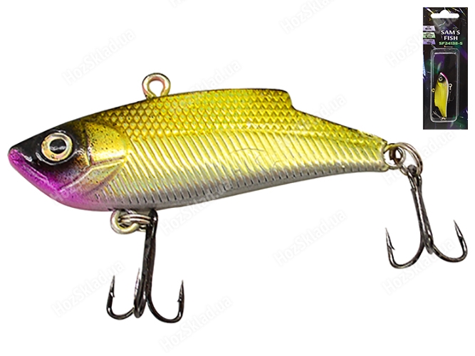 Воблер Sam's fish 0,3м глубина, 6см, 10г
