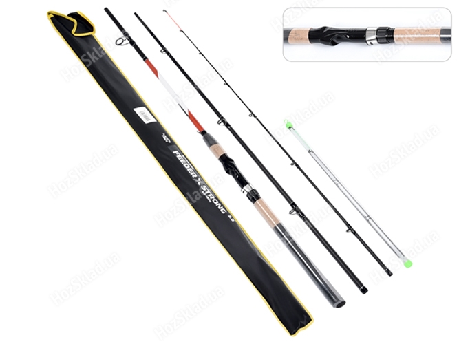 Спінінг короповий штекерний фідер 3,6м, 60-180г