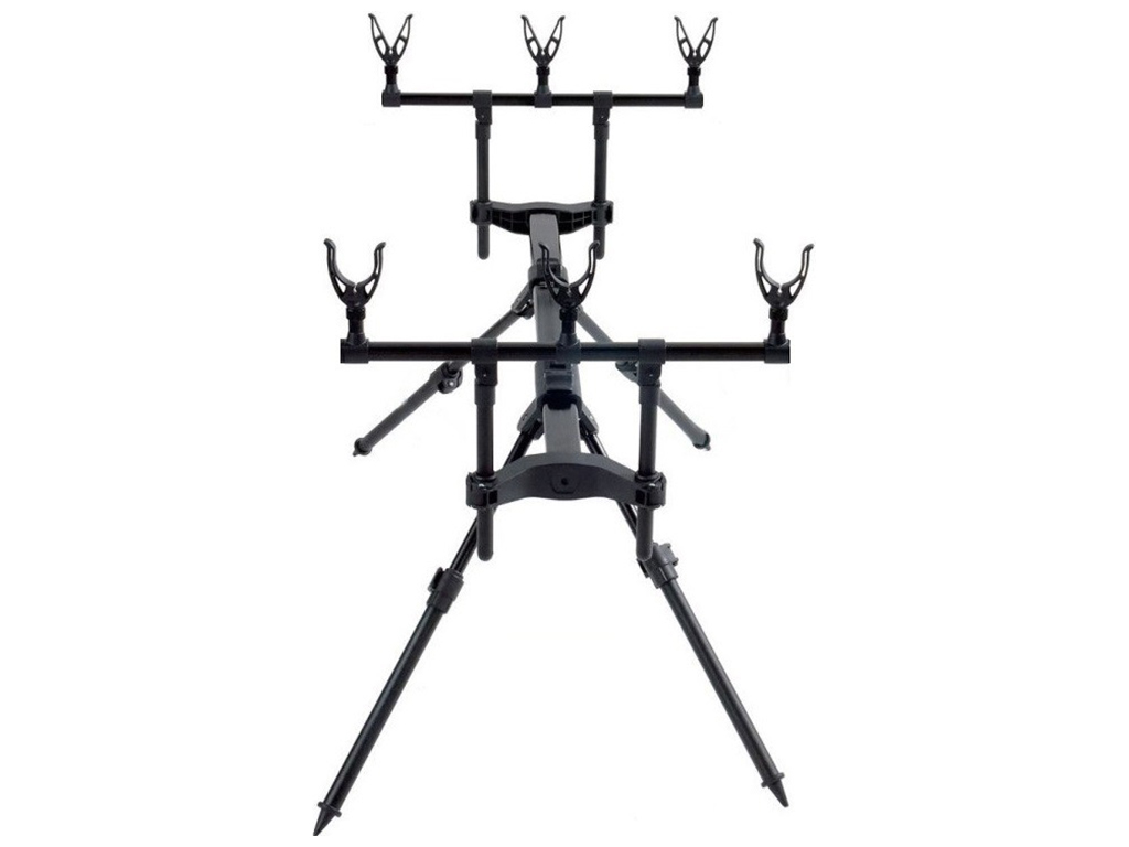 Род-под на 3 спининга Profi Carp, 76-120см