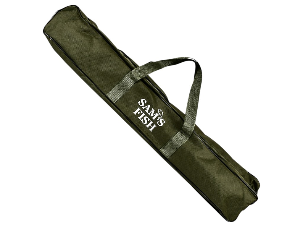 Род-под Sam's Fish Twin Carp на 5 спиннингов, алюминий и нейлон, 65–120 см, цвет черный