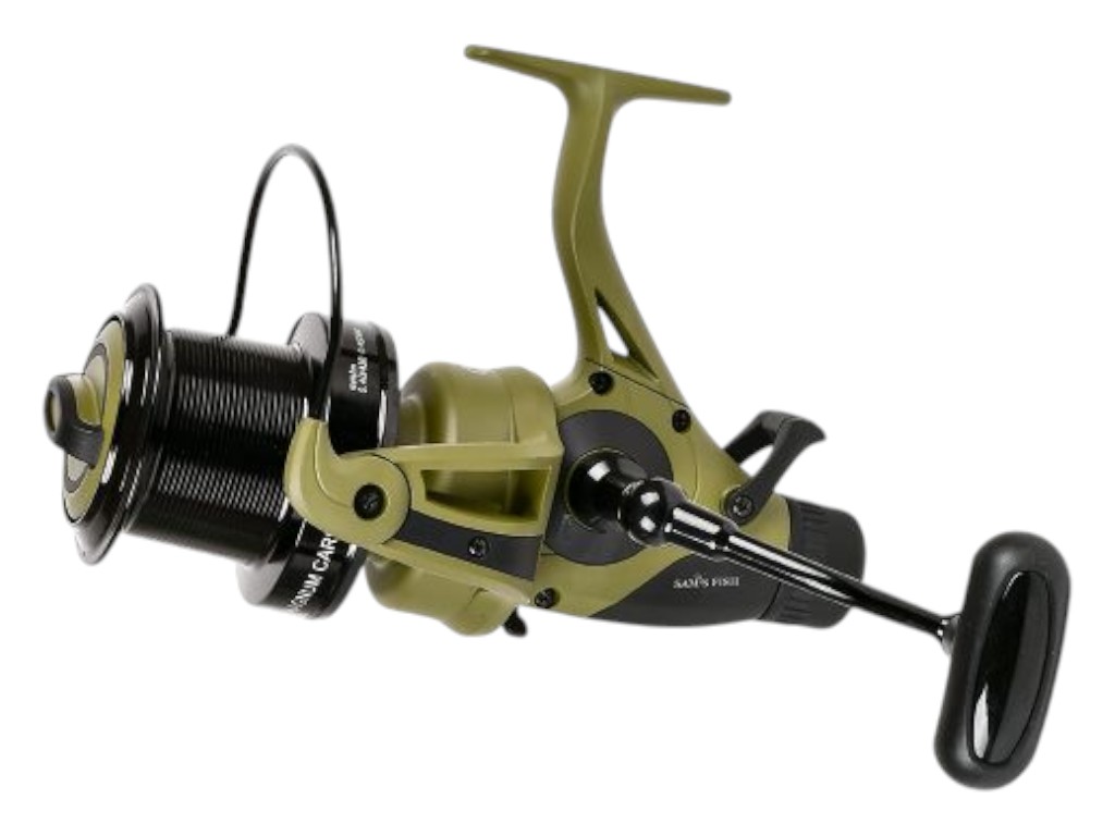 Катушка Sam's Fish Magnum Carp 10000, 5+1 подшипник, бейтраннер, металлическая шпуля
