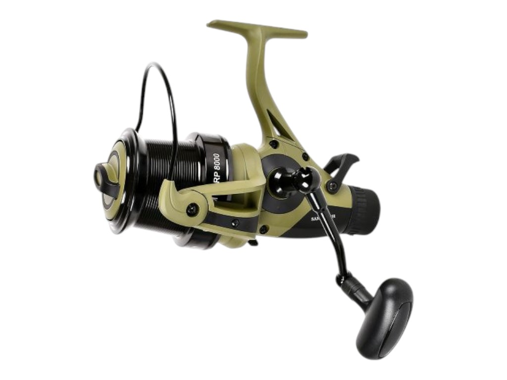 Катушка Sam's Fish Magnum Carp 8000, 5+1 подшипник, бейтраннер, металлическая шпуля