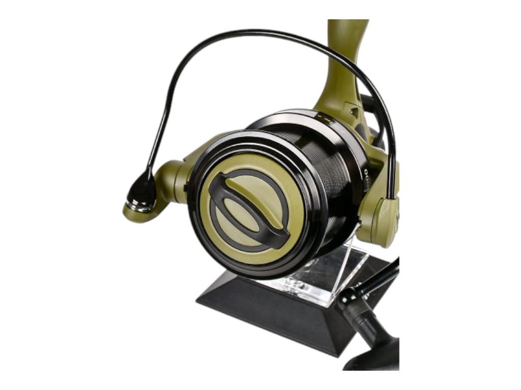 Катушка Sam's Fish Magnum Carp 8000, 5+1 подшипник, бейтраннер, металлическая шпуля