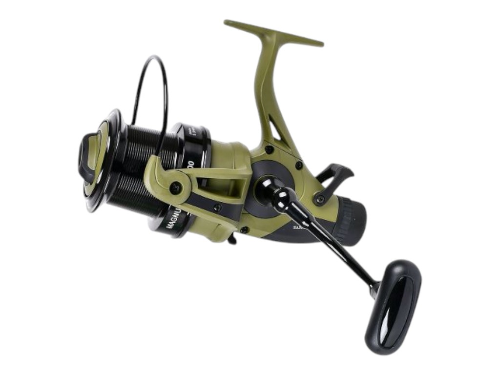 Катушка Sam's Fish Magnum Carp 9000, 5+1 подшипник, бейтраннер, металлическая шпуля
