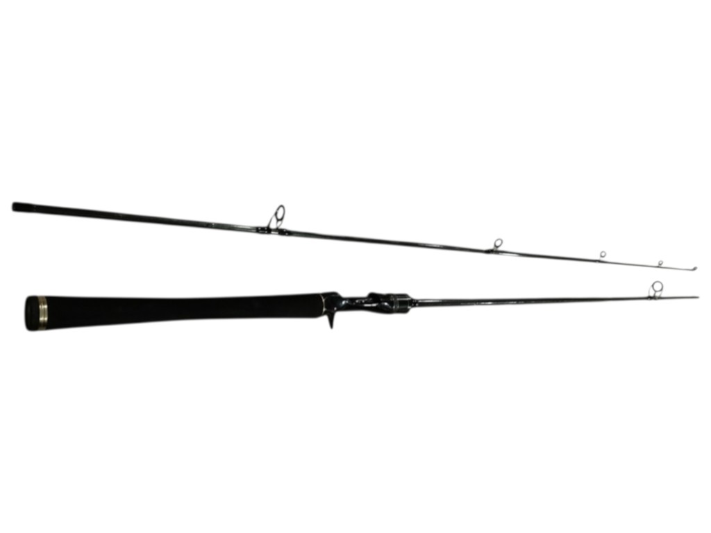 Спиннинг штекерный Sam's Fish, Pro spin, тест 5–25г, 2 секции, 2,4м, цвет черный