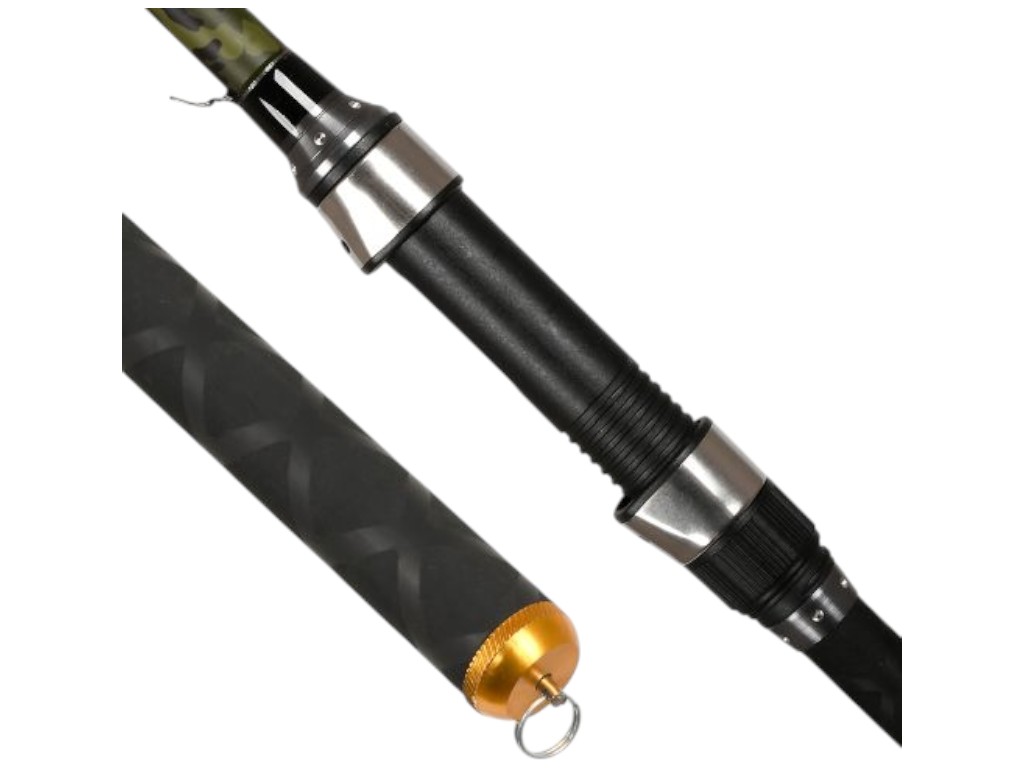 Спінінг короповий штекерний Strike Carp, карбон, 3,9м, 180г, камуфляжний колір