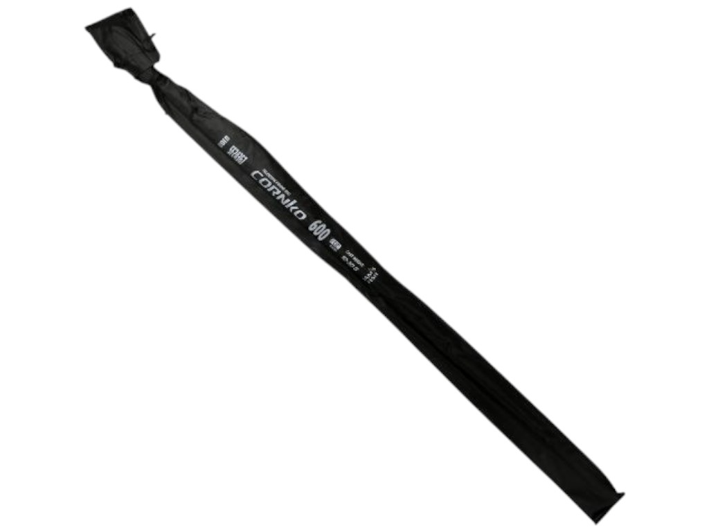 Вудка з кільцями Cornko, мікс карбон, 6м, колір чорно-зелений