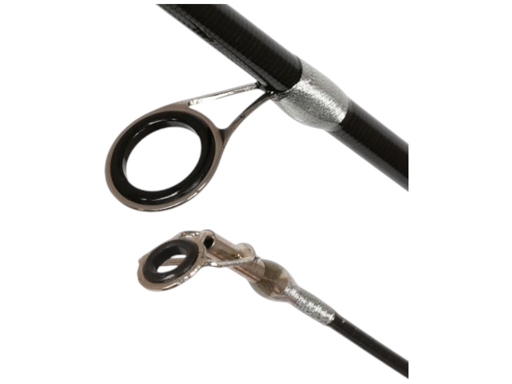 Спиннинг штекерный лайт X-Light Jig, на хищника, микс карбон, 2,1м, тест 3–30г, цвет черный
