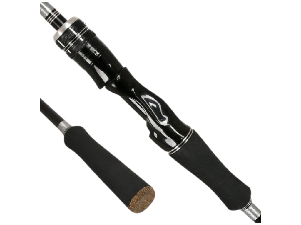 Спиннинг штекерный лайт X-Light Jig, на хищника, микс карбон, 2,1м, тест 3–30г, цвет черный