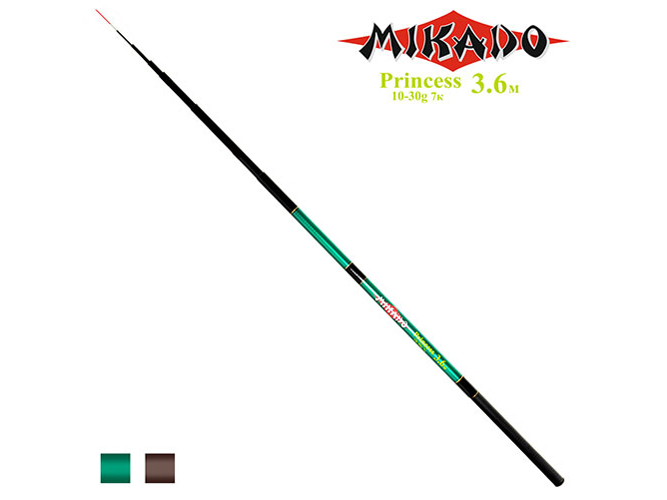 Вудка безкільцева Sams Fish "Princess Mikado" 3.6м 10-30г 7К