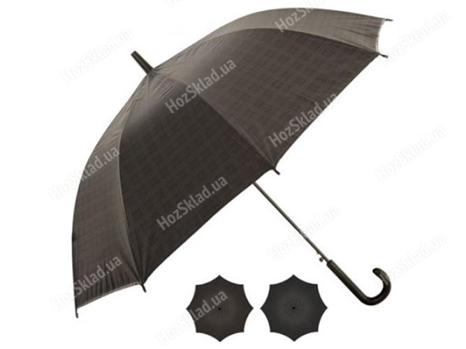 Зонт-трость Клетка 90 см 8 спиц 00061