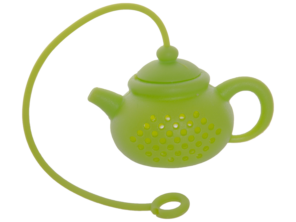 Ситечко для чая силиконовое Чайник 17х5,5х4см