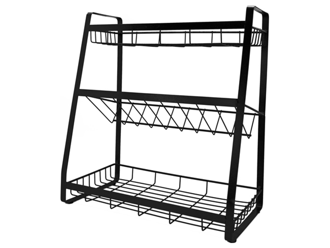 Полка кухонная трехярусная 35x18x38см