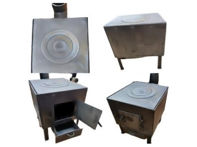 Буржуйка, 47x36x51см