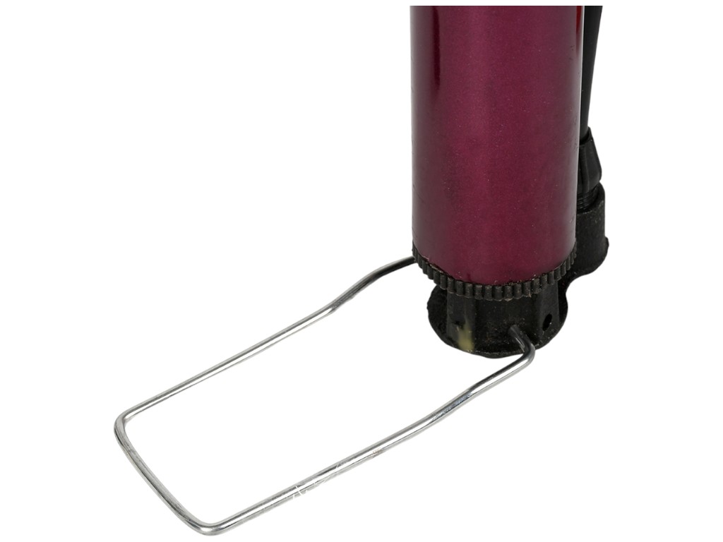 Насос для велосипеда, м'ячів та надувних виробів, метал, пластик, 55–86см