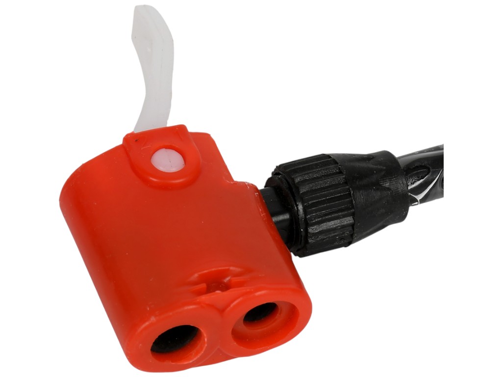 Насос для велосипеда, м'ячів та надувних виробів, метал, пластик, 55–86см