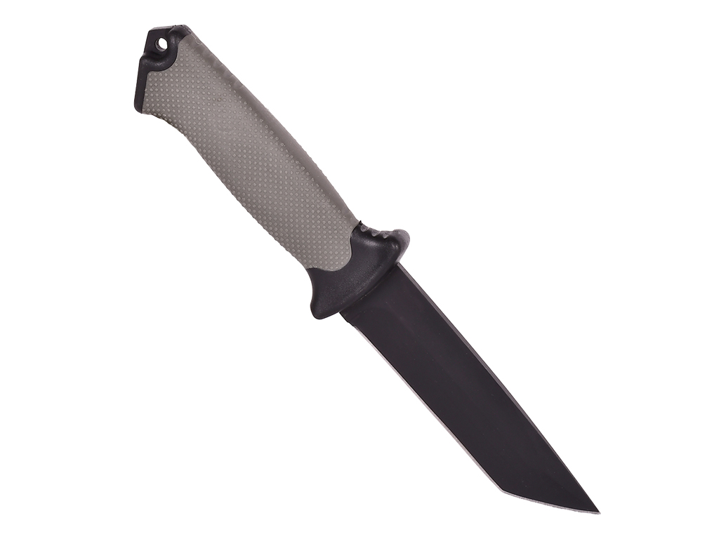Ніж туристичний 25см, метал, пластик, сірий