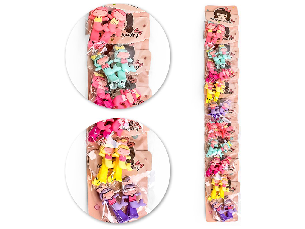 Заколки для волос (10наб по 2шт)