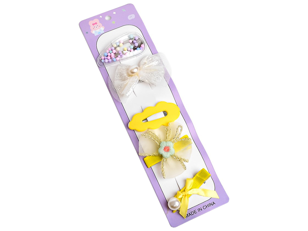 Заколки для волосся (ціна за набір 5шт)