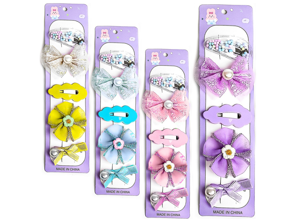 Заколки для волосся (ціна за набір 5шт)