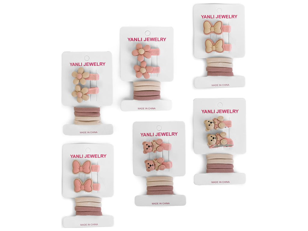 Набор резинок для волос (цена за набор 6шт)