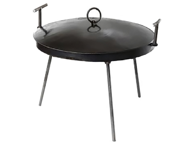 Сковорода туристична з кришкою, 40см