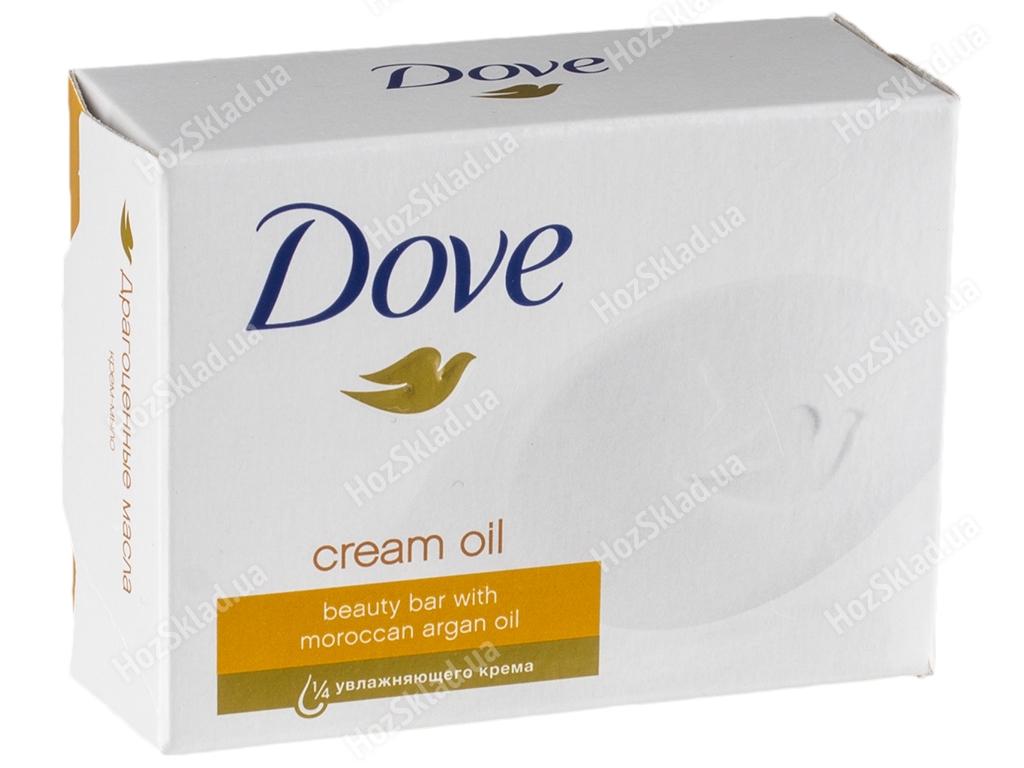 Крем-мыло Dove с драгоценными маслами, для кожи лица и рук 100г