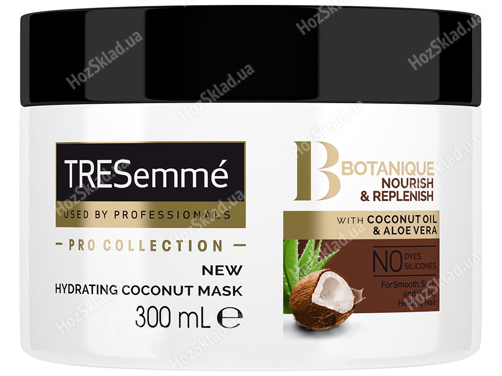 Маска для волос Tresemme Botanique Detox увлажняющая, для сухого типа волос 300мл