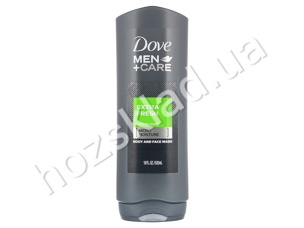 Набір подарунковий Dove Men Care Екстрасвіжість шампунь 400мл та гель для душу 250мл