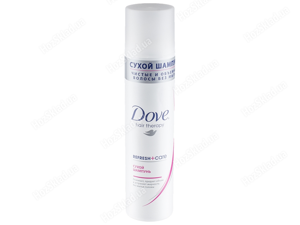 Шампунь сухой Dove hair therapy для чистоты и объема волос без мытья 250мл
