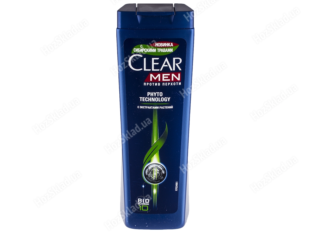 Шампунь Clear Vita Abe Фитотехнология против перхоти, мужской, для всех типов волос, 400мл