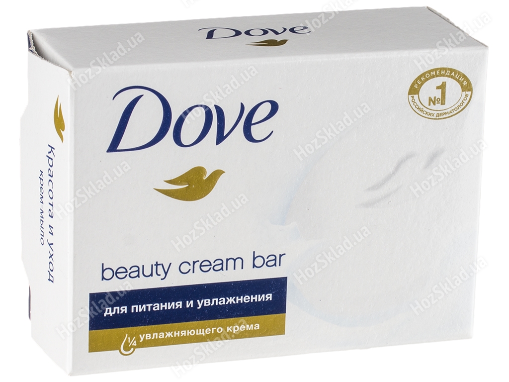 Крем-мыло Dove Красота и уход для питания и увлажнения кожи лица и рук 135г