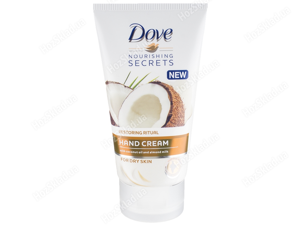 Крем для рук Dove Nourishing Secrets с кокосовым маслом и миндальным молочком 75мл